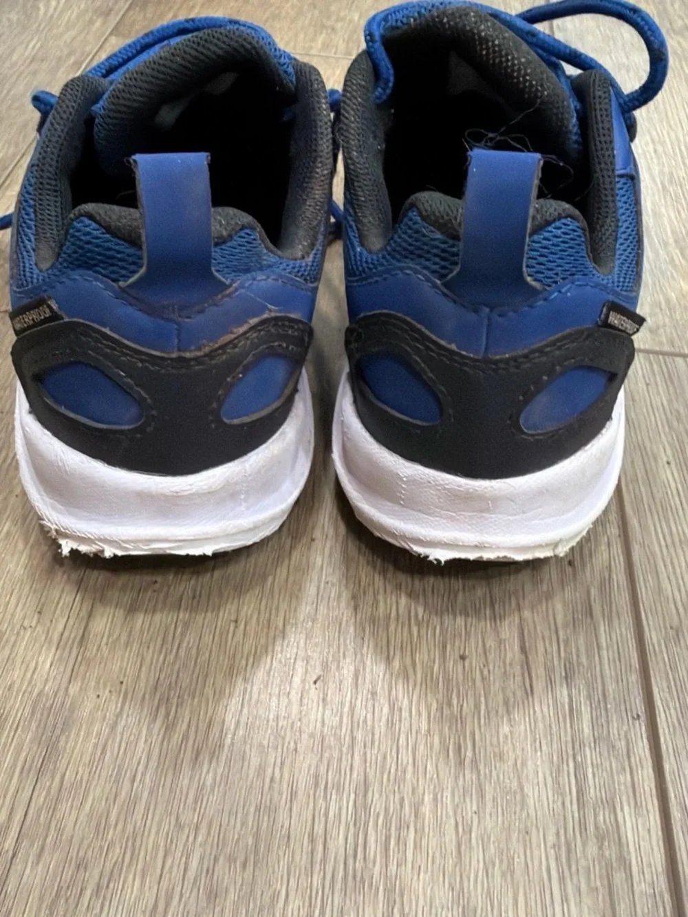 Columbia Boys Blue Mesh Lace-Up Sneakers